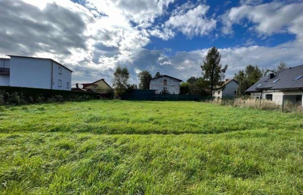 Działka budowlana 10 arów, media, Wilkowice - Zdjęcie 1