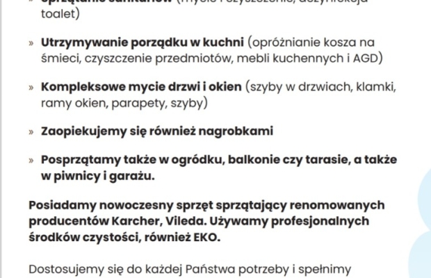 Pozamiatane Usługi sprzątania - Zdjęcie 3