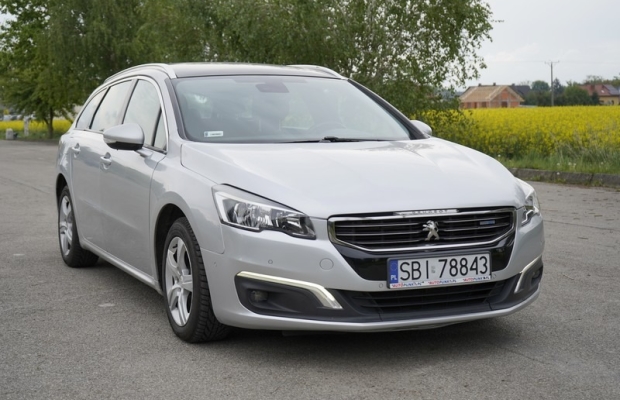 Peugeot 508 2.0 HDI 150 KM 1 rej. 2016 r nawi panorama kamera - Zdjęcie 4