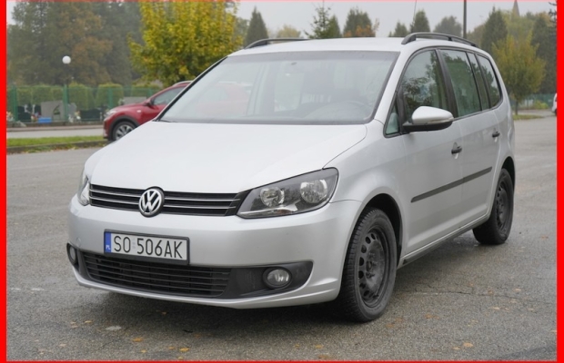 VW Touran 1.6 TDI 105 KM. Automat 2015 r MOŻLIWA ZAMIANA - Zdjęcie 1