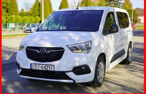 Opel Combo 1.2 110 KM. DŁUGI 2021 r polski salon nawigacja tempomat - Zdjęcie 1