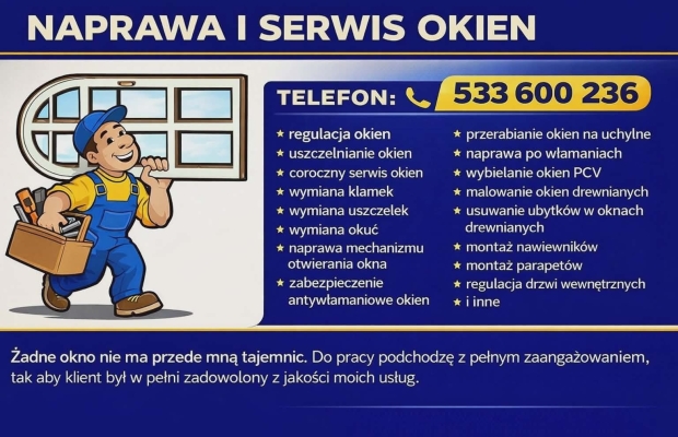 Naprawa i serwis okien. - Zdjęcie 2