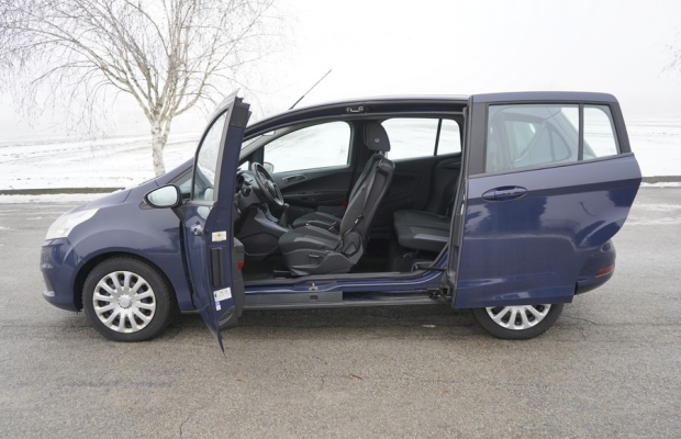 Ford B-Max 1.5 TDCI 95 KM 2017 r klima, parktroniki ZADBANY - Zdjęcie 9