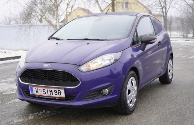 Ford Fiesta 1.0 benzyna 2017 r Van 2 osobowy klima LUB ZAMIANA - Zdjęcie 1
