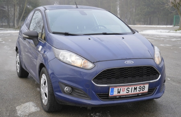 Ford Fiesta 1.0 benzyna 2017 r Van 2 osobowy klima LUB ZAMIANA - Zdjęcie 4