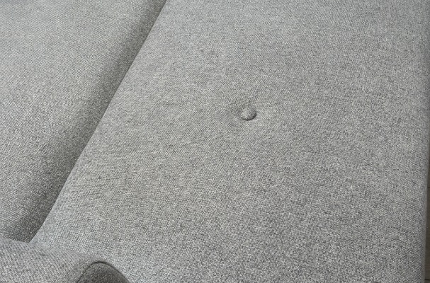 Kanapa mała, szara, funkcja spania - Zdjęcie 4