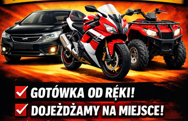Skup samochodow motocykli quadow motorowerów