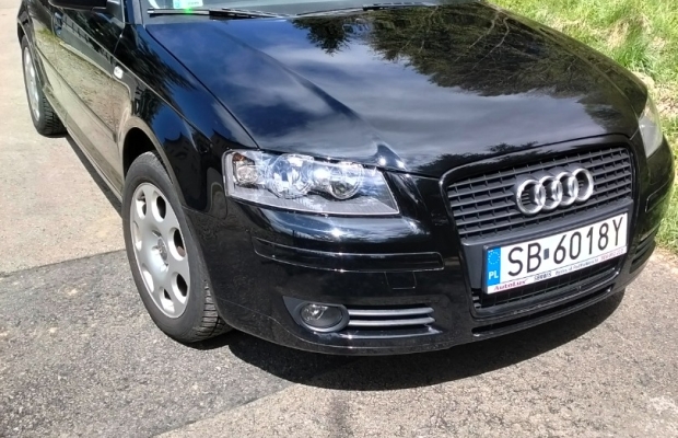 Audi A3 sprzedam 5 drzwiowy czarny - Zdjęcie 1