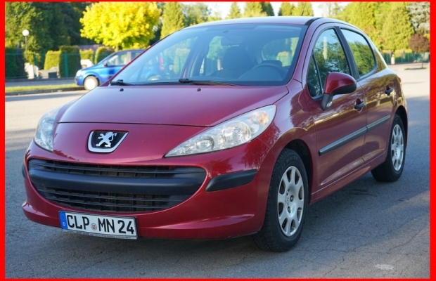 Peugeot 207 1.4 benzyna 88 km. 2006r klimatyzacja przebieg 150 tys. km. zadbany - Zdjęcie 1