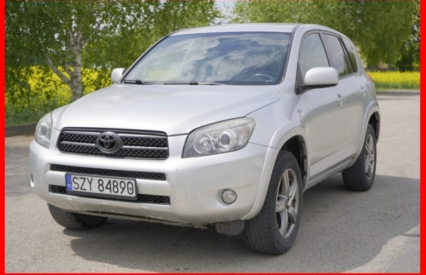 Toyota RAV 4 III 2.2 Diesel 177 KM. 2006 r 4X4 skóra tempomat hak - Zdjęcie 1