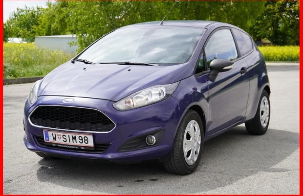Ford Fiesta 1.0 benzyna 2017 r Van 2 osobowy klima LUB ZAMIANA - Zdjęcie 1
