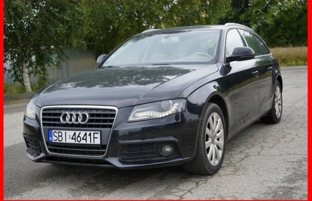 Audi A4 B8 2.0 TDI Common Rail143 KM 2009 r skóra, nawi, tempomat, klimatronik, bez korozji - Zdjęcie 1