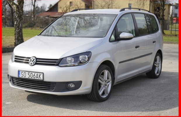 VW Touran 1.6 TDI 105 KM. Automat 2015 r oryginalny lakier - Zdjęcie 1