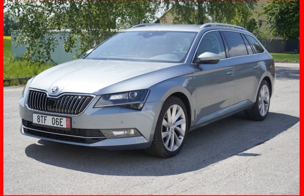 Skoda Superb III 2.0 TDI 190 KM. 4X4 automat 2017 r nawi skóra klimatronik radar 48700 zł netto +Vat od faktury - Zdjęcie 1