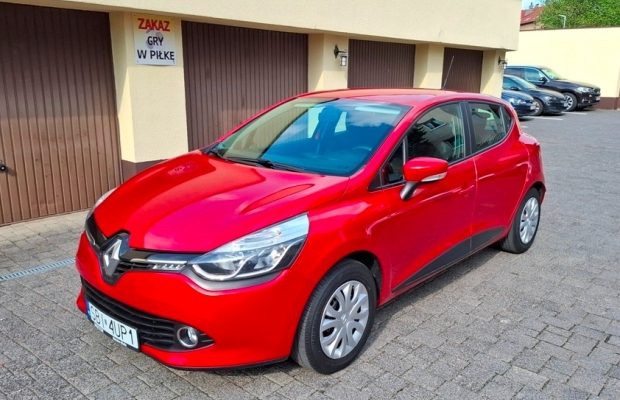 RENAULT CLIO IV SALONOWY 74.950km! Piękny Kolor FLAME RED Serwisowany Bardzo Zadbany - Zdjęcie 3
