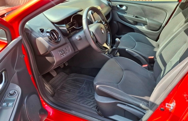 RENAULT CLIO IV SALONOWY 74.950km! Piękny Kolor FLAME RED Serwisowany Bardzo Zadbany - Zdjęcie 5