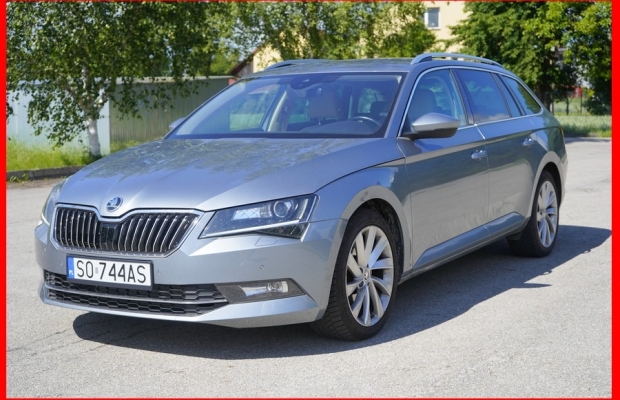 Skoda Superb III 2.0 TDI 190 KM. 4X4 automat 2017 r nawi skóra klimatronik radar faktura Vat marża - Zdjęcie 1