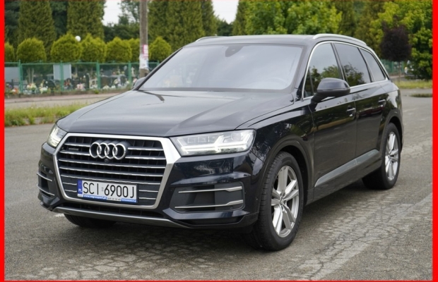 Audi Q7 3.0 TDI 218 KM 2016 r Quattro polski salon nawi skóra stan perfekcyjny - Zdjęcie 1