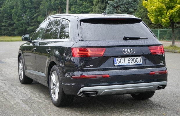 Audi Q7 3.0 TDI 218 KM 2016 r Quattro polski salon nawi skóra stan perfekcyjny - Zdjęcie 4