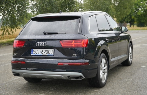 Audi Q7 3.0 TDI 218 KM 2016 r Quattro polski salon nawi skóra stan perfekcyjny - Zdjęcie 3