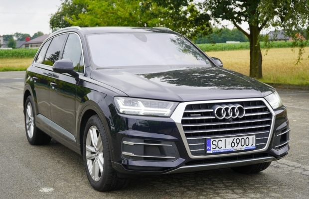 Audi Q7 3.0 TDI 218 KM 2016 r Quattro polski salon nawi skóra stan perfekcyjny - Zdjęcie 6