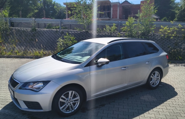 Seat Leon 1.6 TDI 2017 Kombi | Polski salon | Bez wkładu | Tempomat - Zdjęcie 5