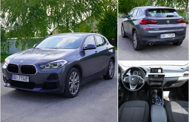 BMW X2 1.5 Hybryda Plug-in 220KM X-drive 4x4 2021r automat oryginalny MOŻLIWA ZAMIANA - Zdjęcie 1