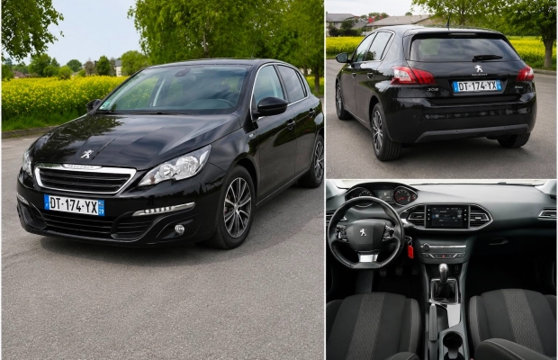 Peugeot 308 1.2 110 KM benzyna 2015 r przebieg 105 tys. km nawi tempomat - Zdjęcie 1