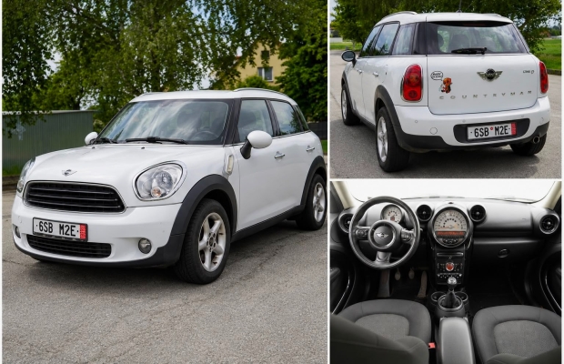 Mini Counryman 1.6 Diesel 90 KM 2014 r nowy rozrząd sprzęgło i turbo bardzo oszczędny - Zdjęcie 1