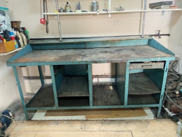 Zdjęcie: Stół metalowy warsztatowy