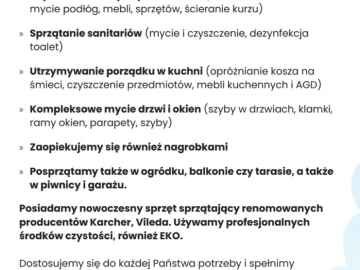 Zdjęcie: Pozamiatane Usługi sprzątania