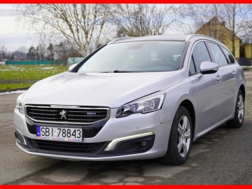 Zdjęcie: Peugeot 508 2.0 HDI 150 KM 1 rej. 2016 r nawi panorama kamera