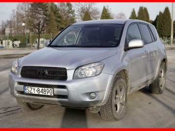Zdjęcie: Toyota RAV 4 III 2.2 Diesel 177 KM. 2006 r skóra tempomat hak