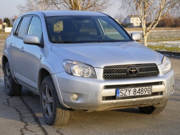 Zdjęcie: Toyota RAV 4 III 2.2 Diesel 177 KM. 2006 r skóra tempomat hak