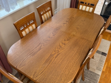 Zdjęcie: STÓŁ + KRZESŁA