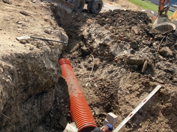 Zdjęcie: Roboty ziemne Wyburzenia rozbiórki budynków Usługi koparką Bielsko Mini koparka Bielsko 515-626-392 wyburzenia-kopmax.pl