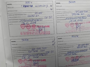 Zdjęcie: FIAT 500x 1,6 benzyna 2017