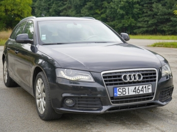 Zdjęcie: Audi A4 B8 2.0 TDI Common Rail143 KM 2009 r skóra, nawi, tempomat, klimatronik, bez korozji