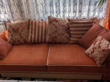 Zdjęcie: Sofa 2 (stan idealny) +3 rozkładana (uszkodzona)