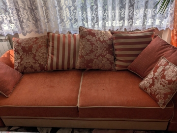 Zdjęcie: Sofa 2 (stan idealny) +3 rozkładana (uszkodzona)