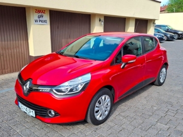 Zdjęcie: RENAULT CLIO IV SALONOWY 74.950km! Piękny Kolor FLAME RED Serwisowany Bardzo Zadbany