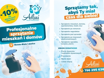 Zdjęcie: Adluxi - usługi sprzątające