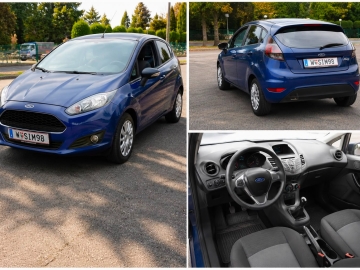 Zdjęcie: Ford Fiesta 1.0 benzyna 2017 r Van 2 osobowy klima LUB ZAMIANA